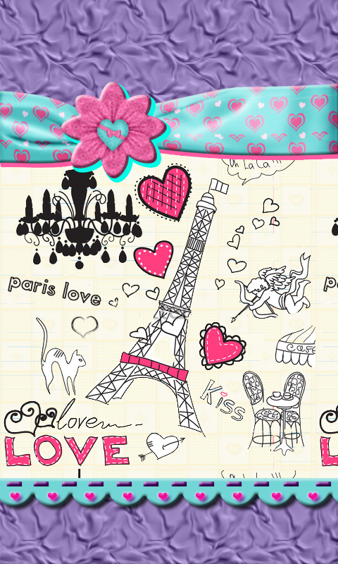 love Paris 480x800