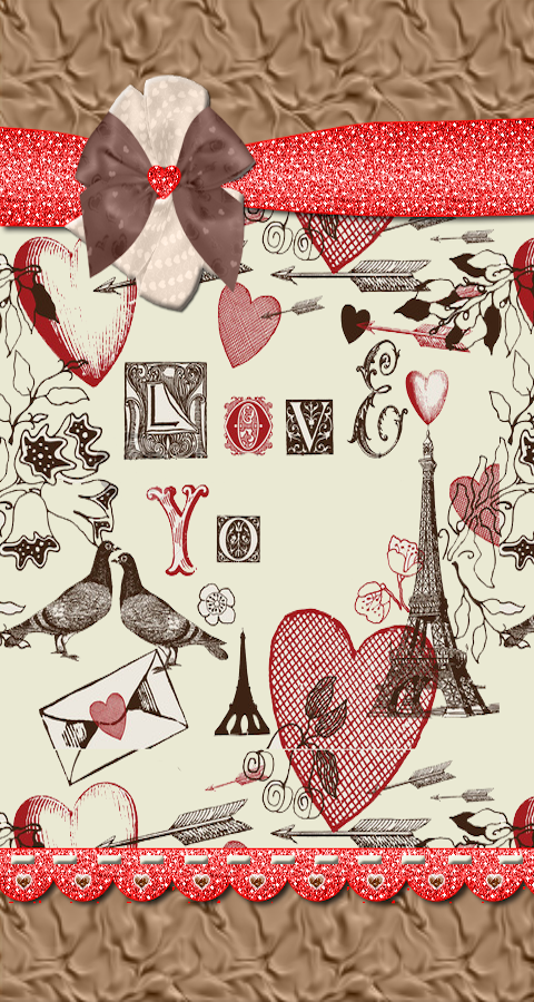 Love paris Doves 480x900